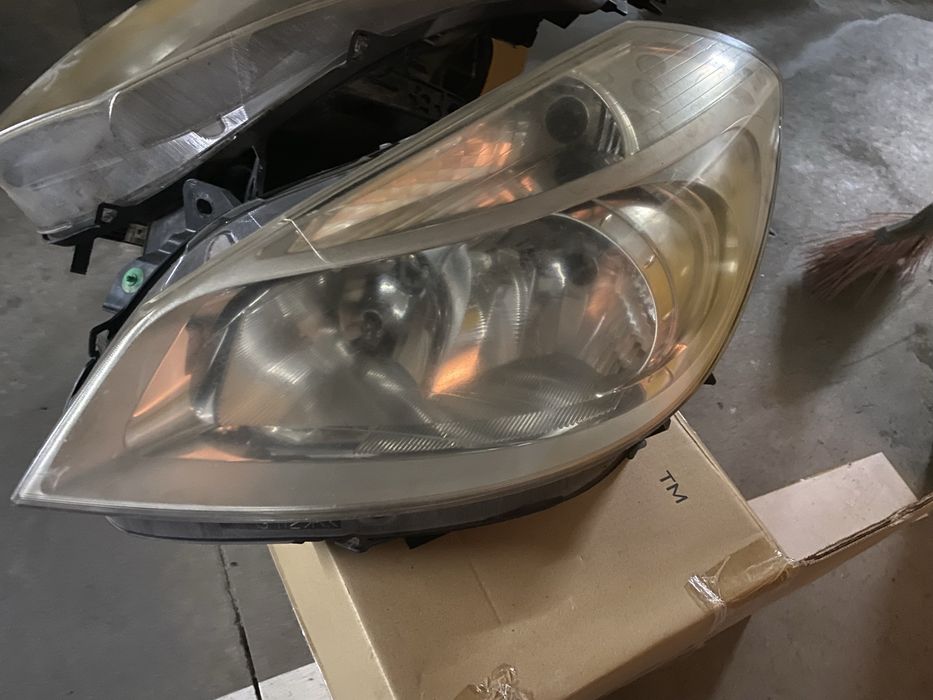 Par farois frontais renault clio 3 2008 rachado
