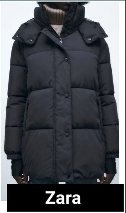 Куртка Zara чорна