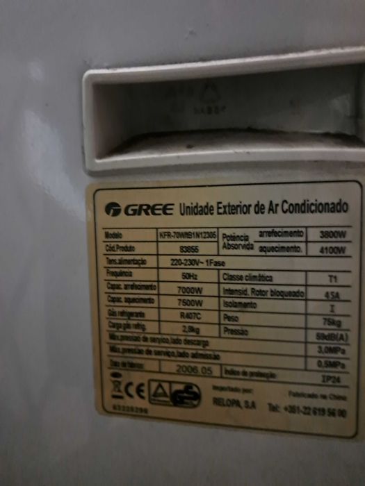 Ar Condicionado de encastrar industrial