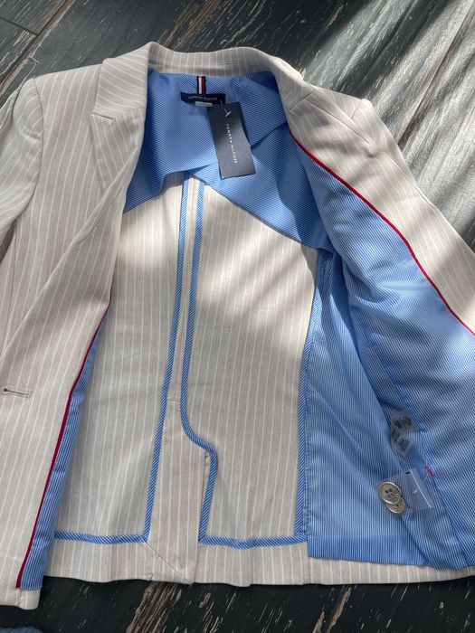 Tommy Hilfiger original. Костюм брючный в полоску р М