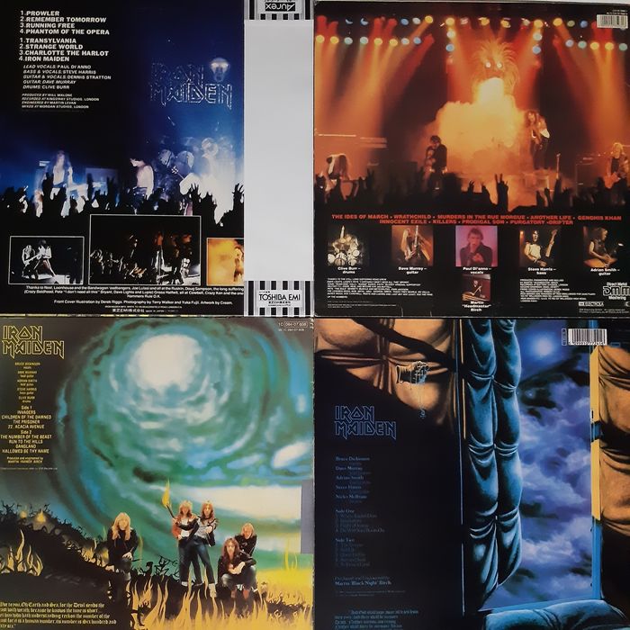 Виниловые пластинки Iron Maiden