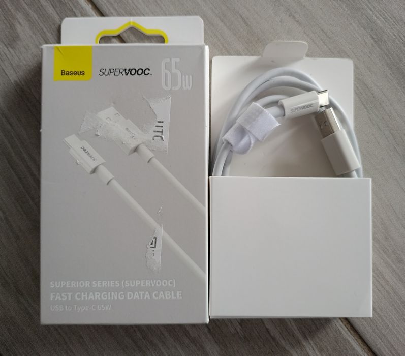 Kabel Baseus Supervooc 65W USB do USB-C