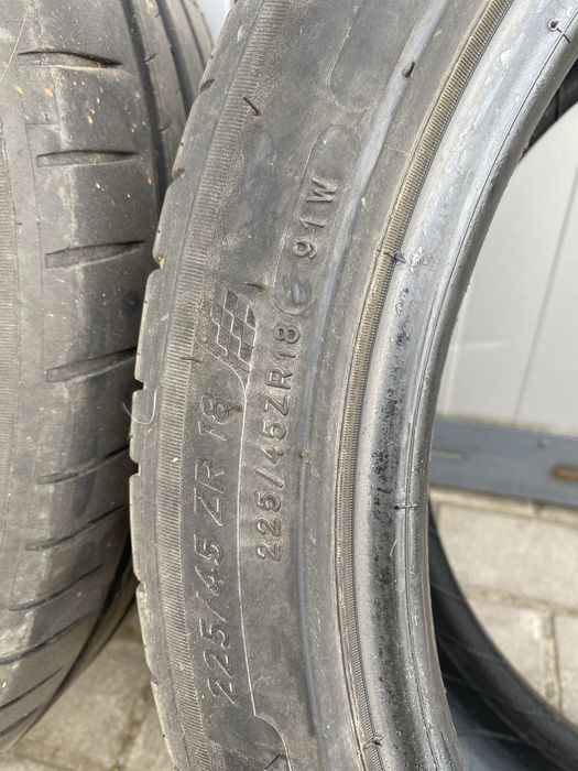 Opony Michelin 225 45 18 letnie