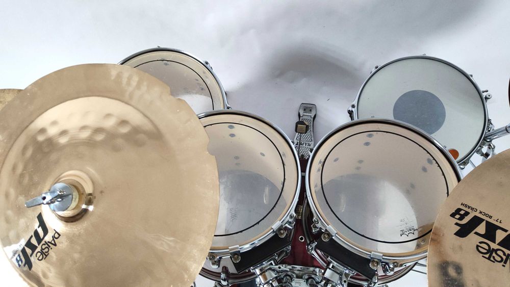 Perkusja Pearl Export - zestaw 12,13,16,22" -Komplet talerzy+hardware