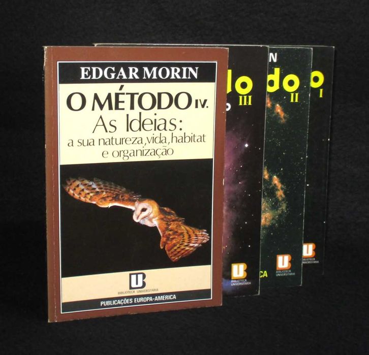 Livros O Método Edgar Morin 4 Volumes