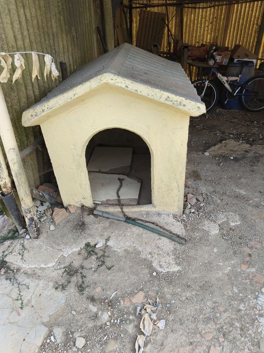 Casota para cão usada