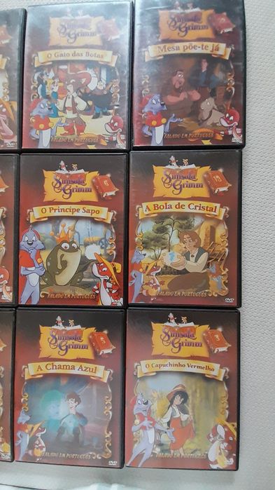 Coleção de DVD Contos Infantis-10€