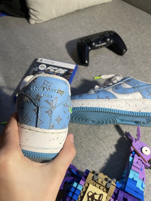 Buty Nike Custom z louis vitton