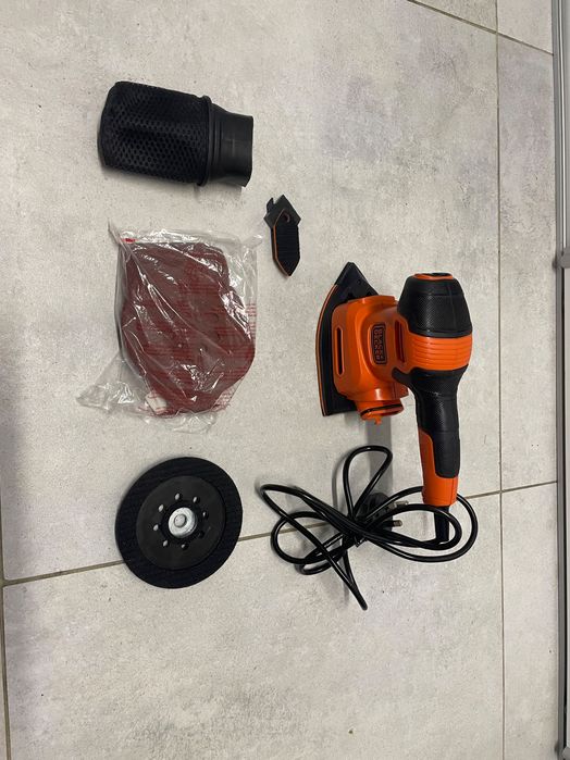 Szlifierka oscylacyjna mimośrodowa Black&Decker BEW200