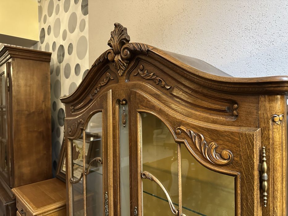 Witryna serwantka ludwikowska dąb