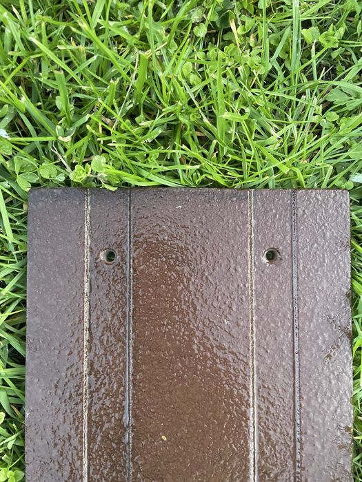 Керамічна черепиця, бобровий хвіст, нова, 16х37 см