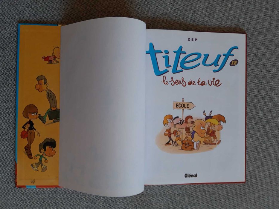 BD Titeuf "Le sens de la vie" de ZEP