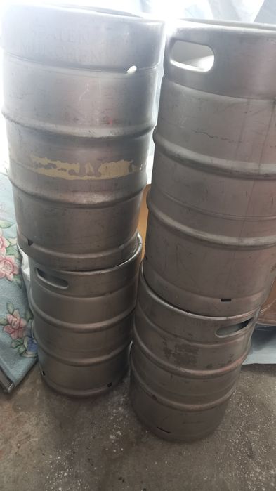 Кега пивная. 4 штуки