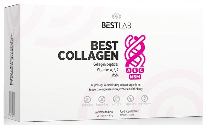 best lab bestcollagen collagen 30sasz. beauty colagen skóra włosy paznokcie