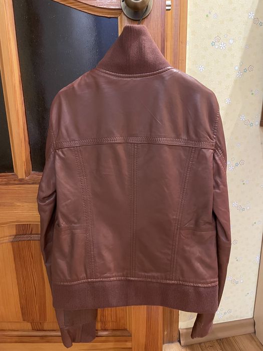 Кожаная куртка курточка Tommy Hilfiger