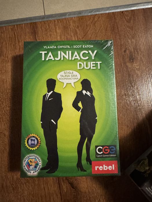 Tajniacy duet gra planszowa