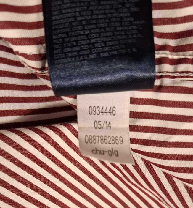 TOMMY HILFIGER New York Fit Koszula Męska M Bawełna Oryginalna Super Stan