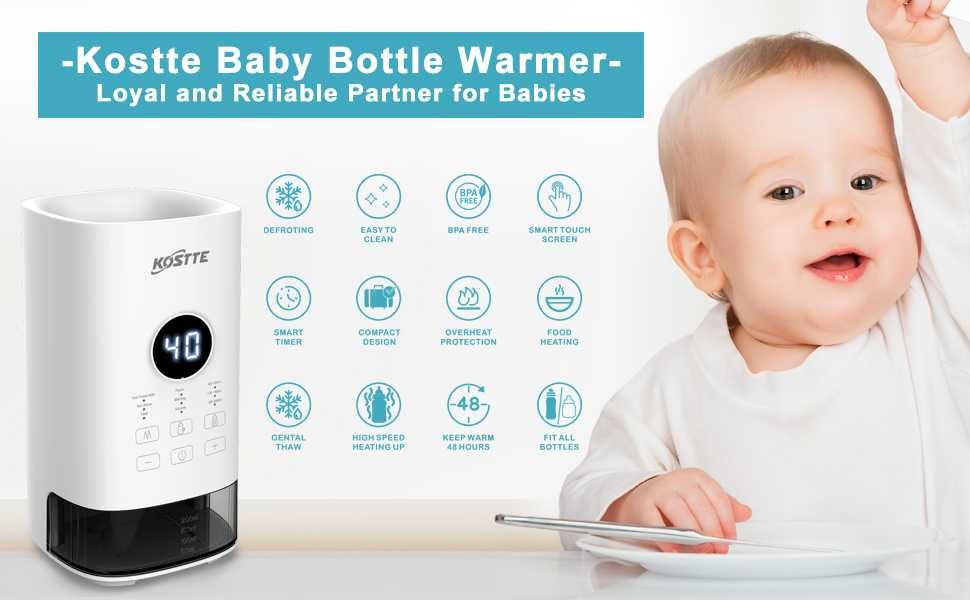 Aquecedor de biberões com função de esterilizador com garantia64740061181313126