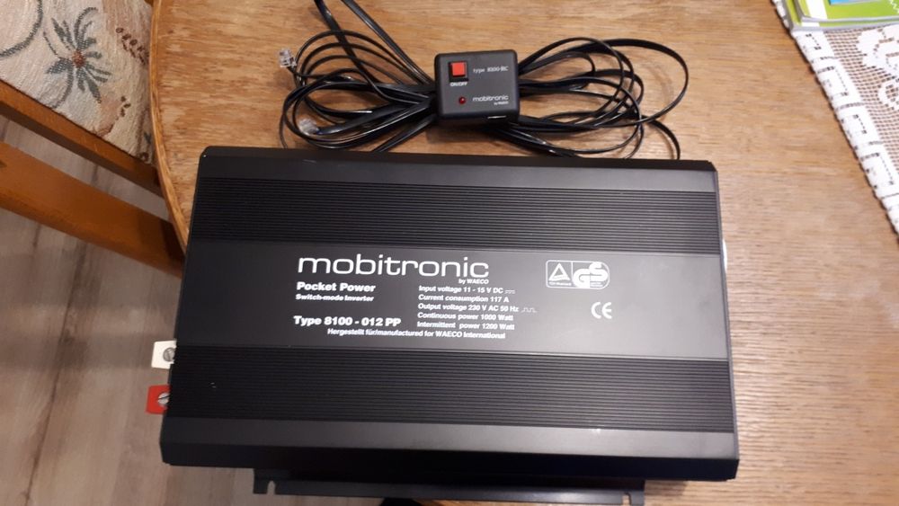 Przetwornica z 12V na 230 V 1000wat