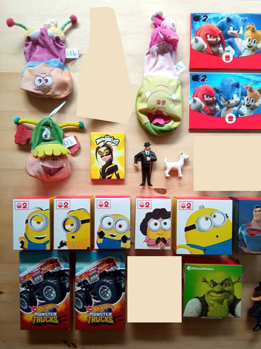 Bonecos McDonald's Happy Meal