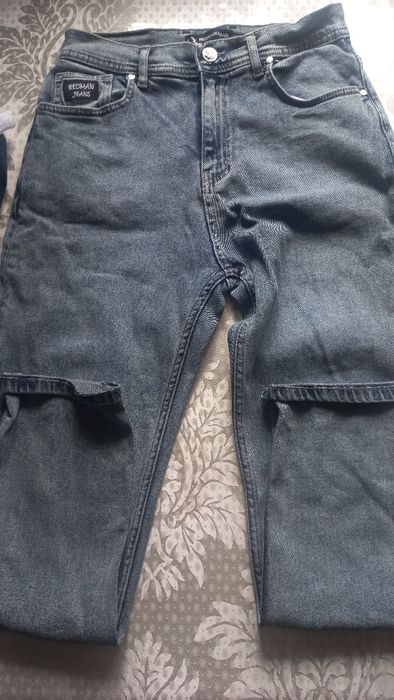 Джинси мом футболка розміру л