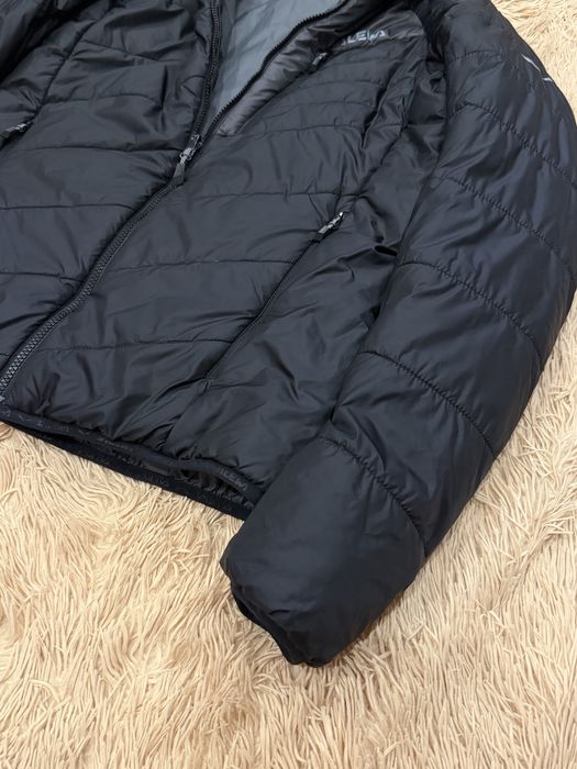 Чёрная куртка подклад пуховик salewa салева оригинал s