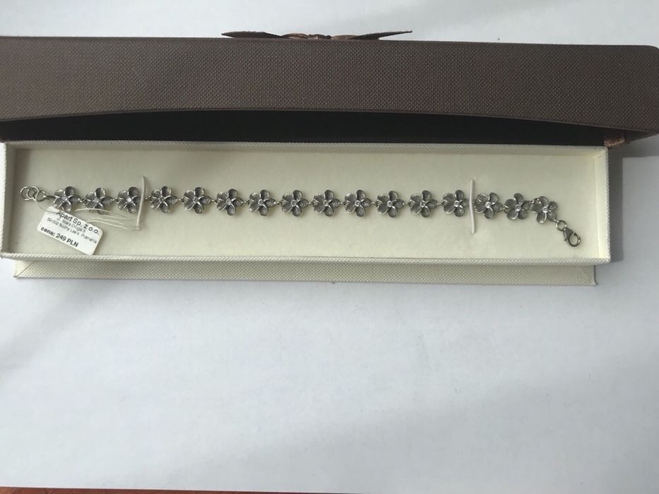 Srebrna bransoleta Apart 925  dł. 21cm