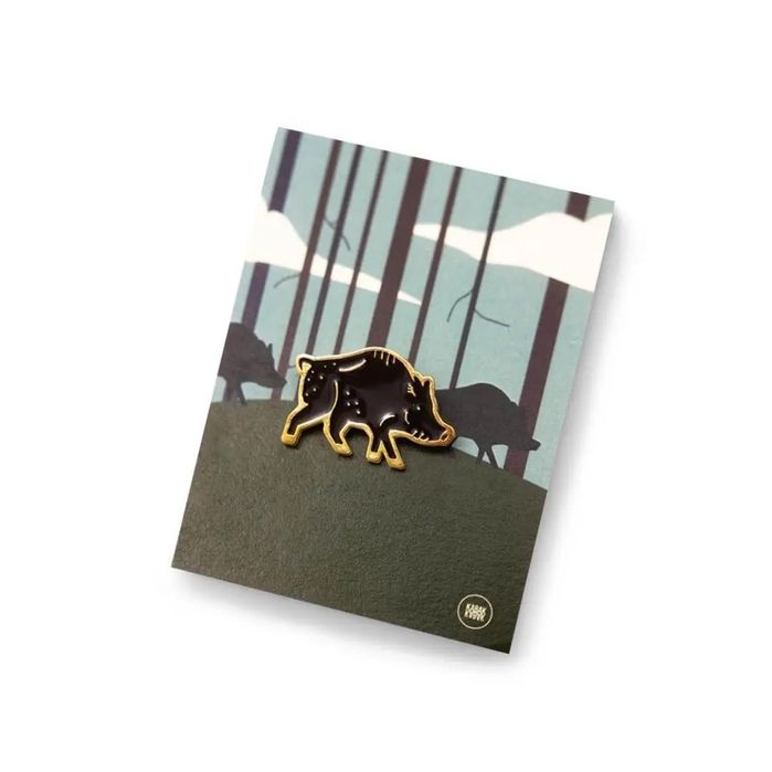Pin dzik. Nowy Produkt