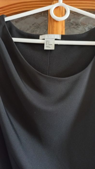 H&M - czarna sukienka, rozm. S