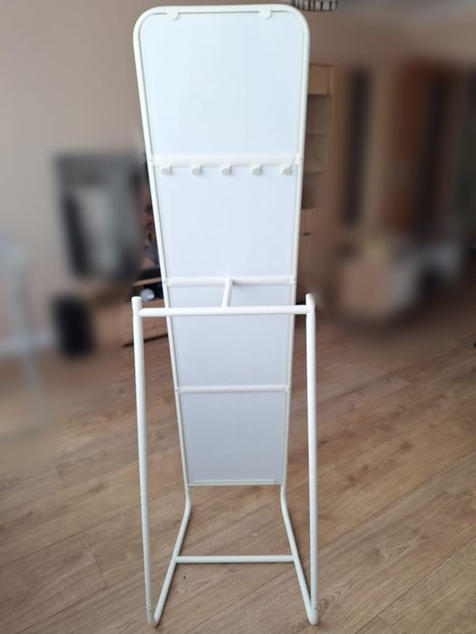 Lustro białe stojące IKEA KNAPPER