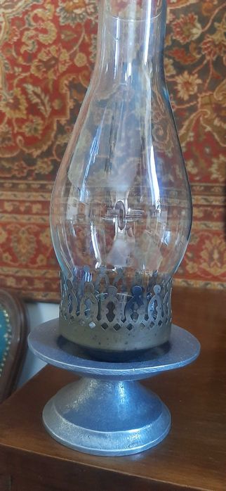 Stara lampa na świeczkę