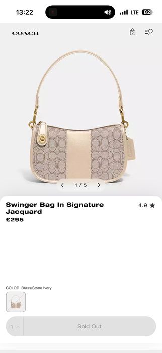 Сумка Coach оригінал
