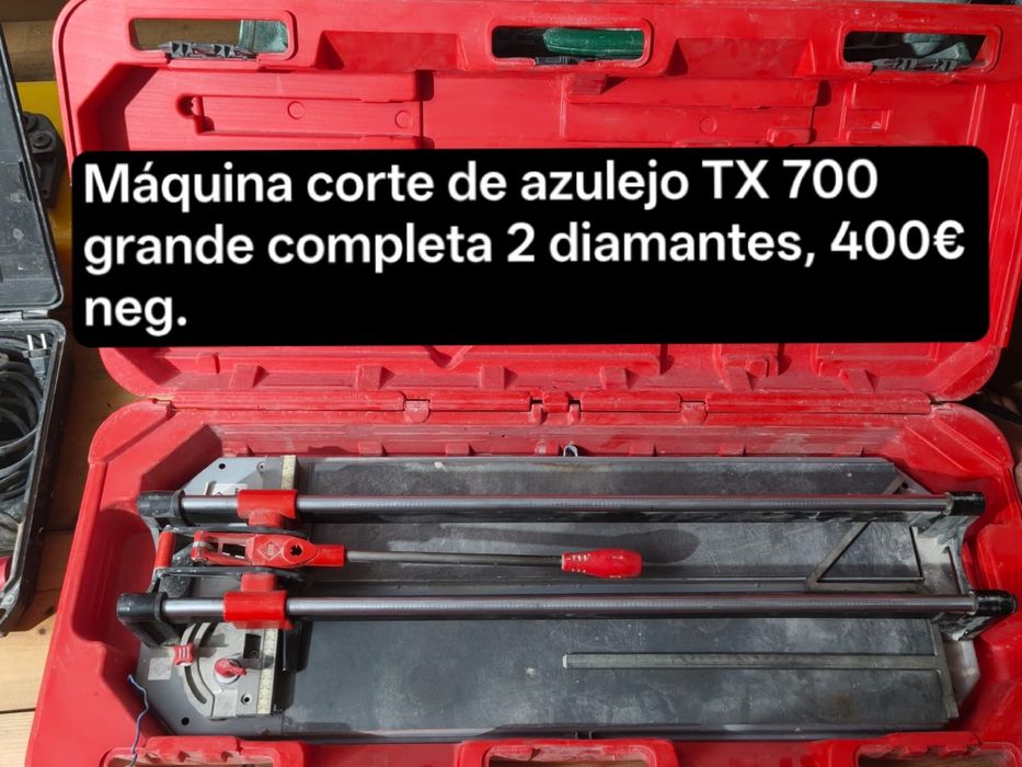 Maquina corte de azuleijo
