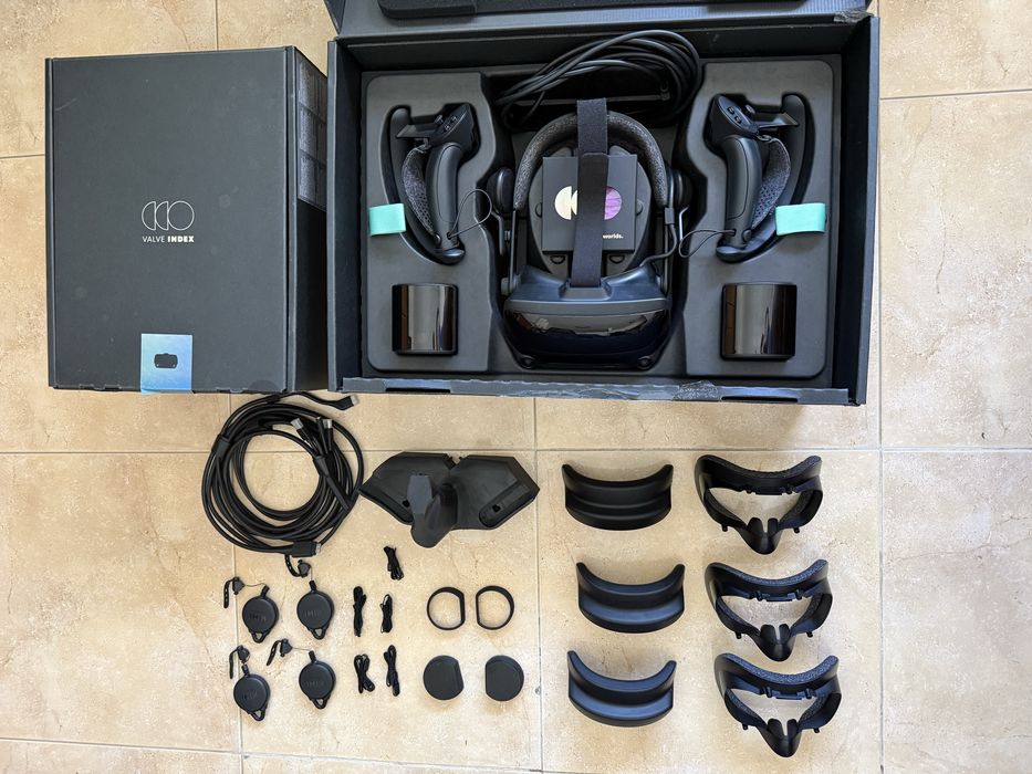 VR - Valve Index Completo + Extras | Como Novo