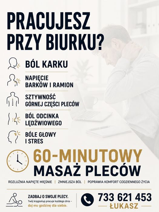 MASAŻ w Centrum Krakowa