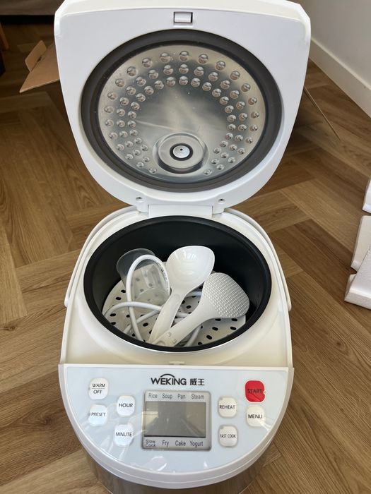 Arroceira / Multicooker Weking 4,0 L - NOVA - Nunca utilizada