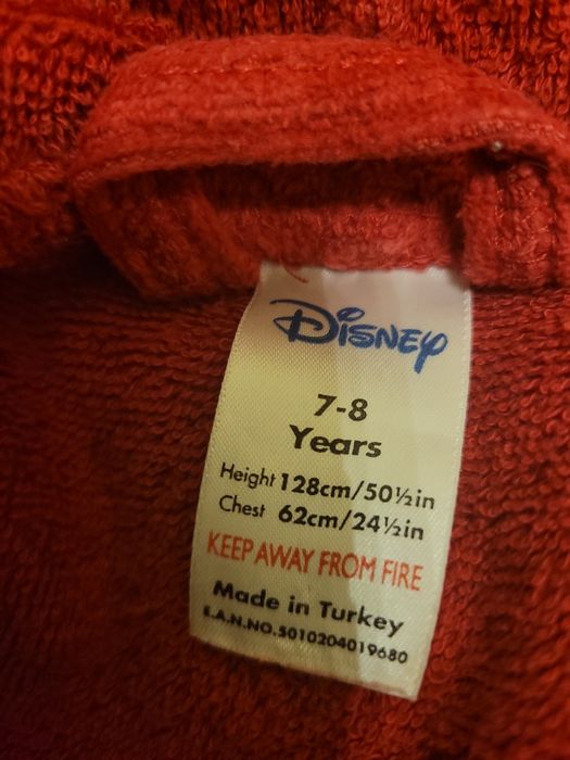 Szlafrok unisex 7-8 lat Disney