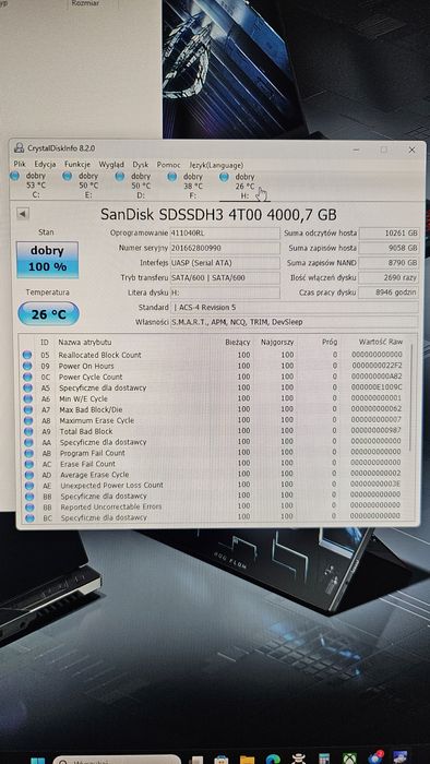 Dysk Ssd 4TB SanDisk ULTRA