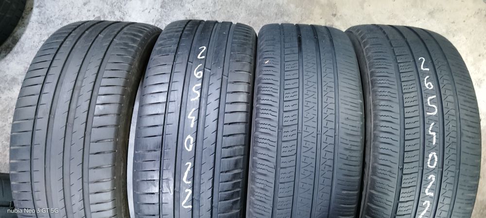 Pneus 265/40/22 semi novos