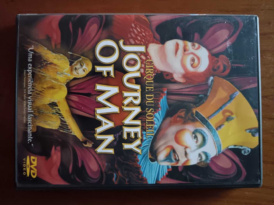 filme dvd original - cirque du soleil - jorney of man