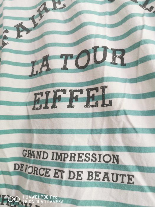 Bluzka ciążowa zielone paski r.40/L mama-licious