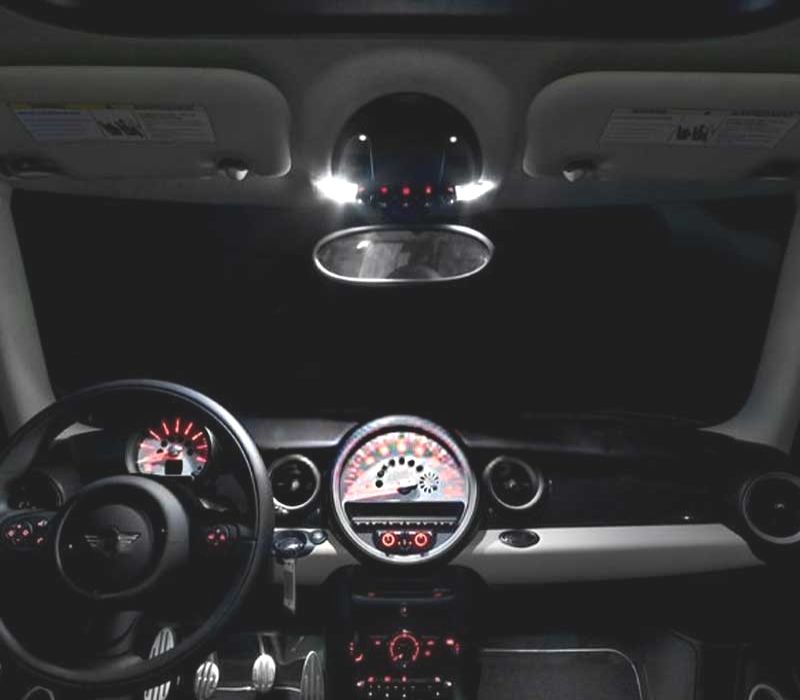 KIT 19 LAMPADAS LED INTERIOR PARA MINI COOPER PACEMAN R61 12-