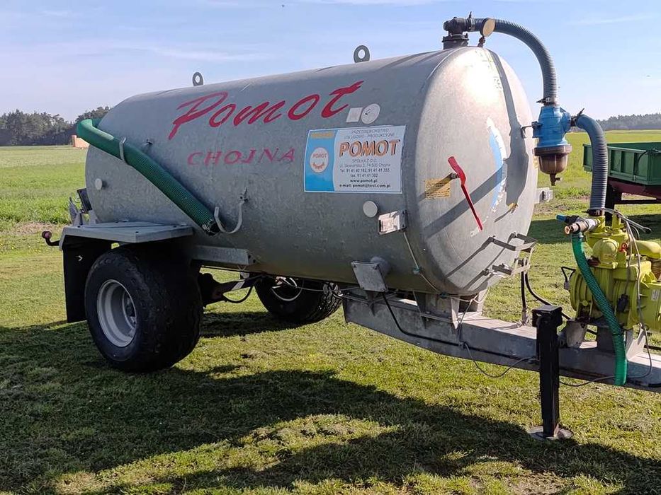 Beczkowóz Pomot Chojna 5000 l stan bdb wóz asenizacyjny beczka