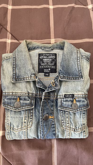 Casaco de ganga Here+There 146 — 10/11 anos — excelente estado