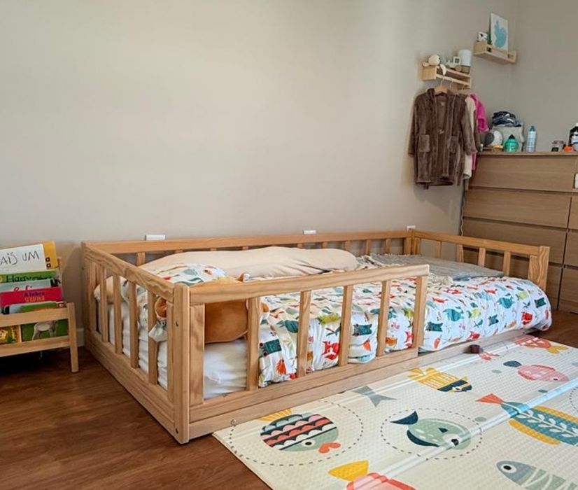 Cama criança montessori 90x200