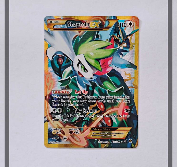 Shaymin Ex 77a/108 ROS Pokemon ENG-NM