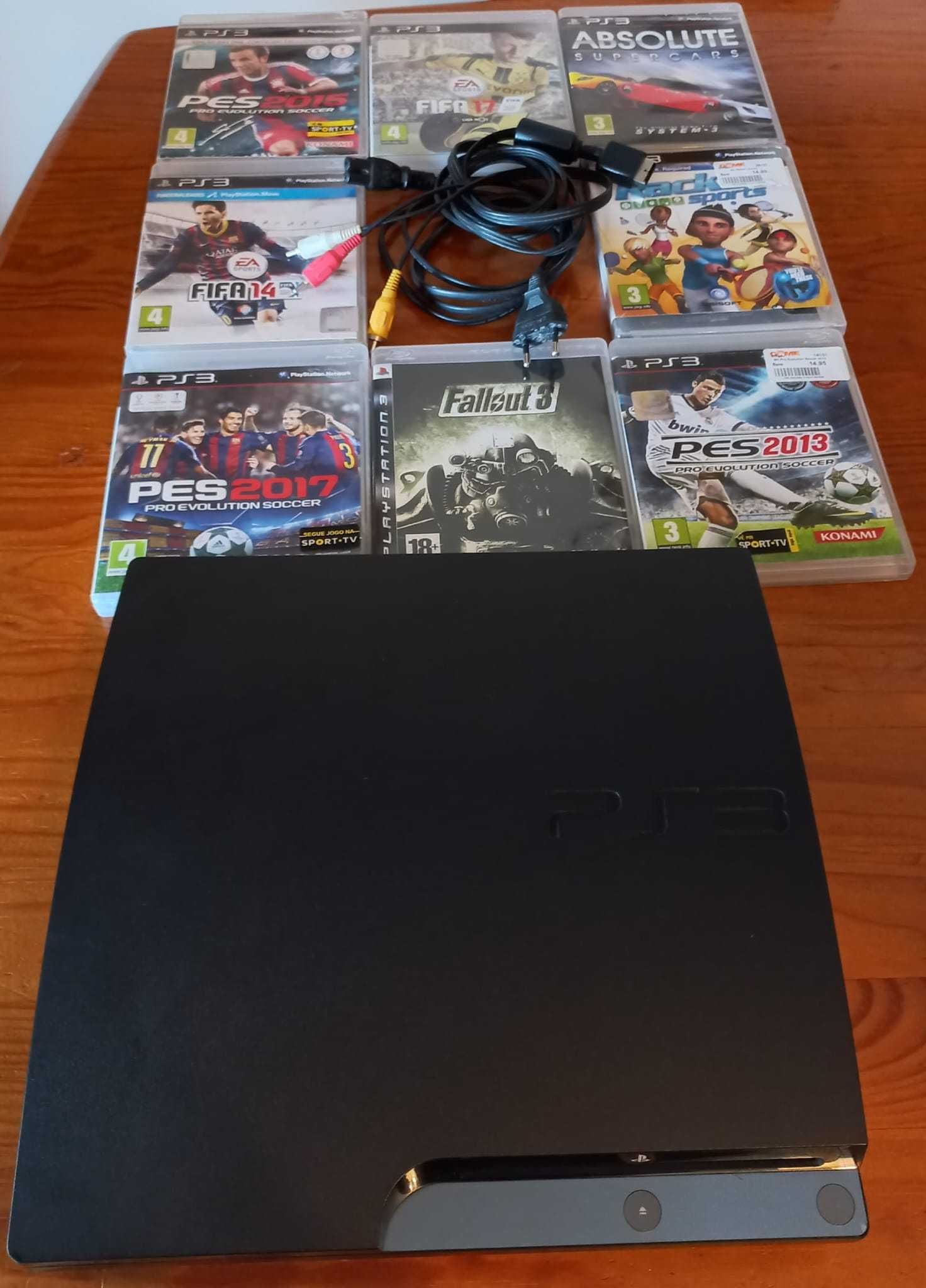 Playstation 3 Slim - Jogos Gratis S. João Da Madeira • OLX Portugal