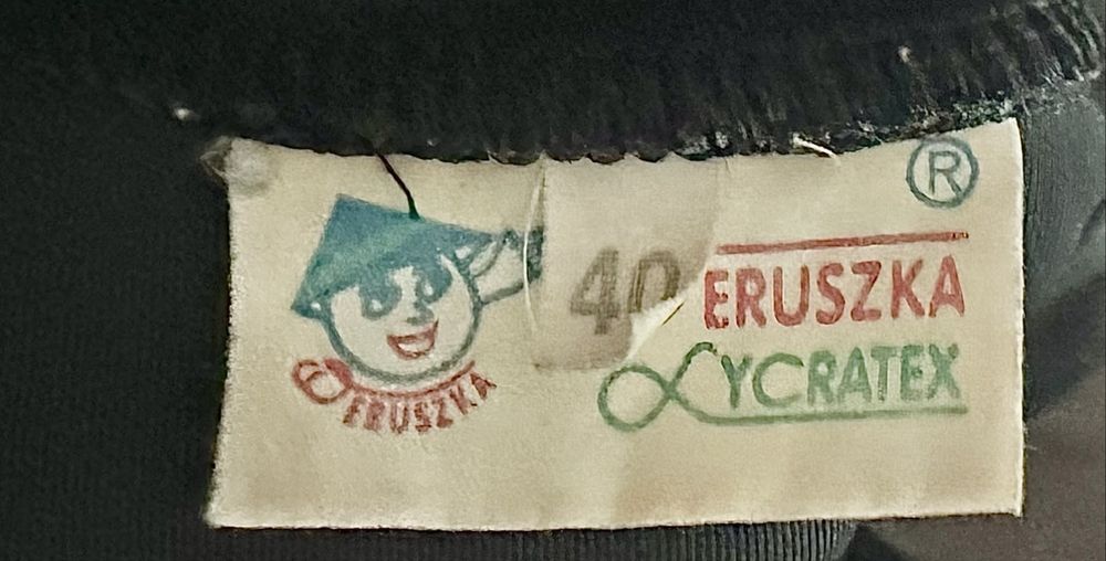 Welurowa/aksamitna kamizelka unikat 80’ Eruszka