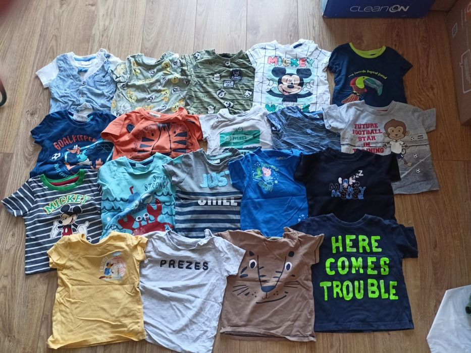 T-shirty dla chłopca 86