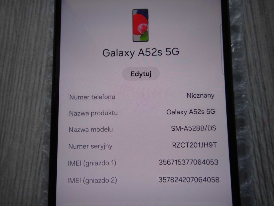 Samsung Galaxy A52s 5G  Sm-A528   128/6Gb